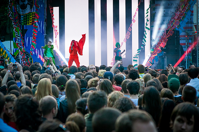 Martini Art Love Cinema в саду "Эрмитаж" (фото 35)