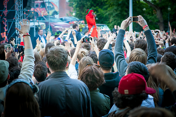 Martini Art Love Cinema в саду "Эрмитаж" (фото 41)