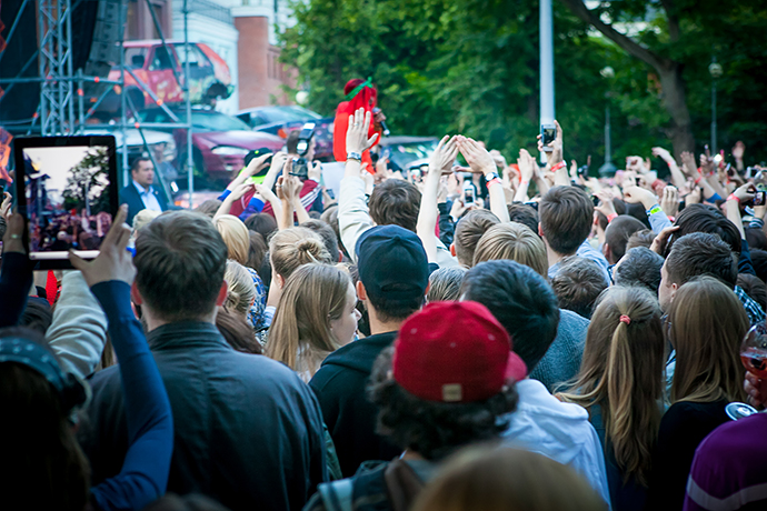 Martini Art Love Cinema в саду "Эрмитаж" (фото 42)