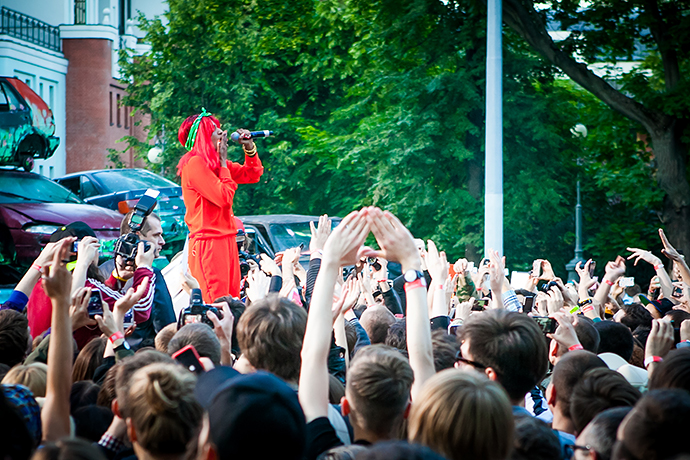 Martini Art Love Cinema в саду "Эрмитаж" (фото 43)