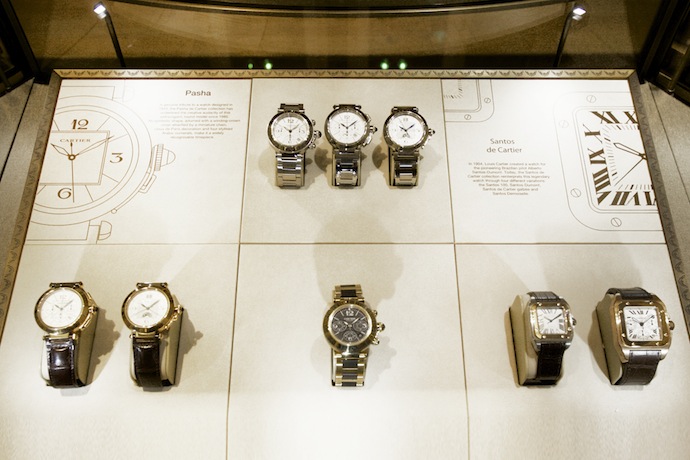 Презентация коллекций Cartier в ГУМе (фото 10)