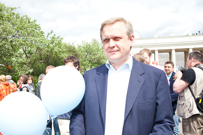 Посадка черешневого леса в парке Горького (фото 6)