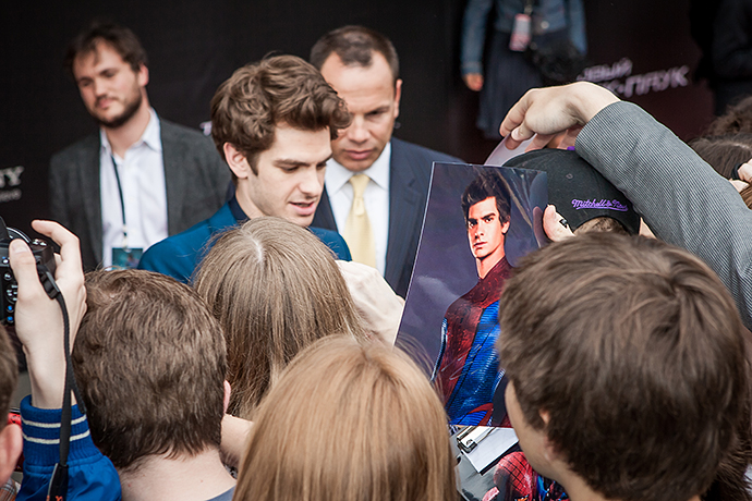"Новый Человек-Паук": премьера в Москве (фото 11)
