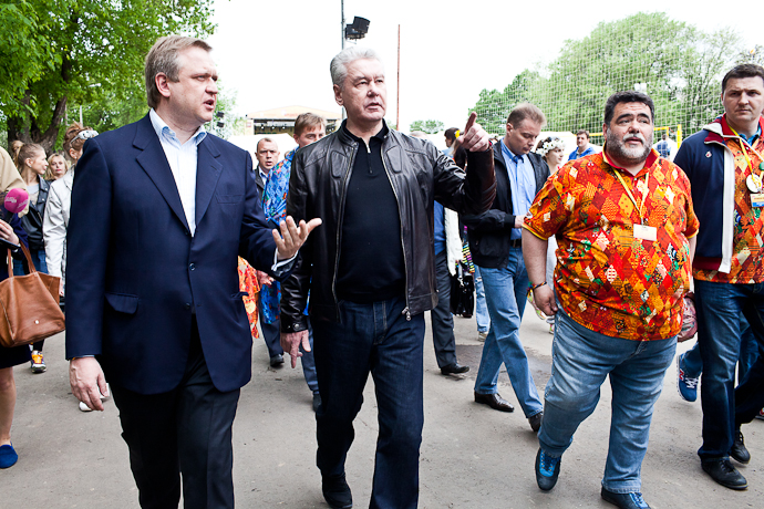 Посадка черешневого леса в парке Горького (фото 4)