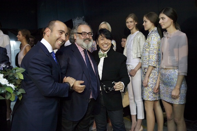 Backstage показа Валентина Юдашкина (фото 1)