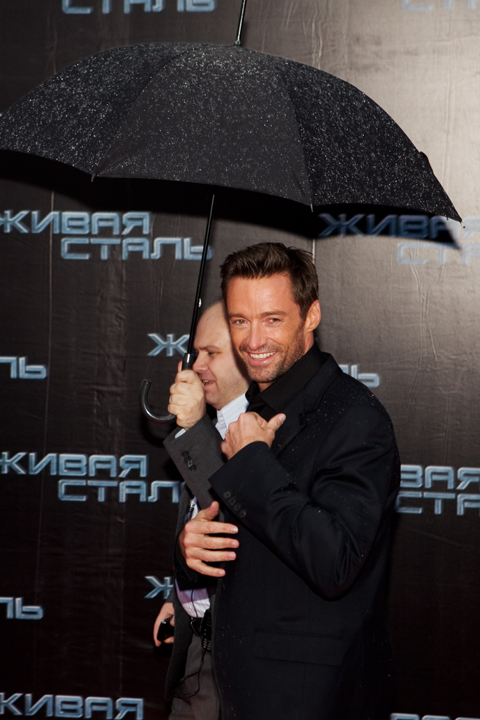 Хью Джекман в Москве. День I (фото 2)