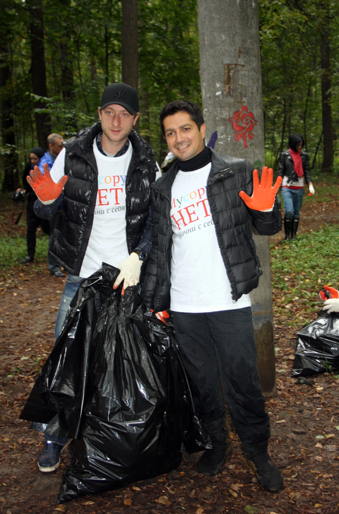 Акция "Мусору нет" в парке "Фили" (фото 6)