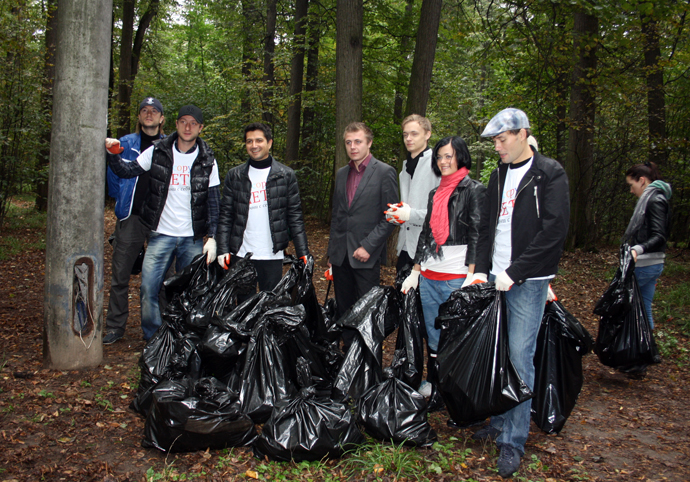 Акция "Мусору нет" в парке "Фили" (фото 4)
