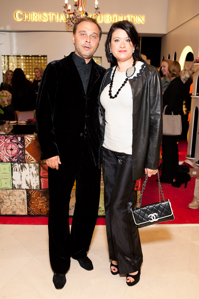 Открытие бутика Christian Louboutin в Петербурге (фото 22)