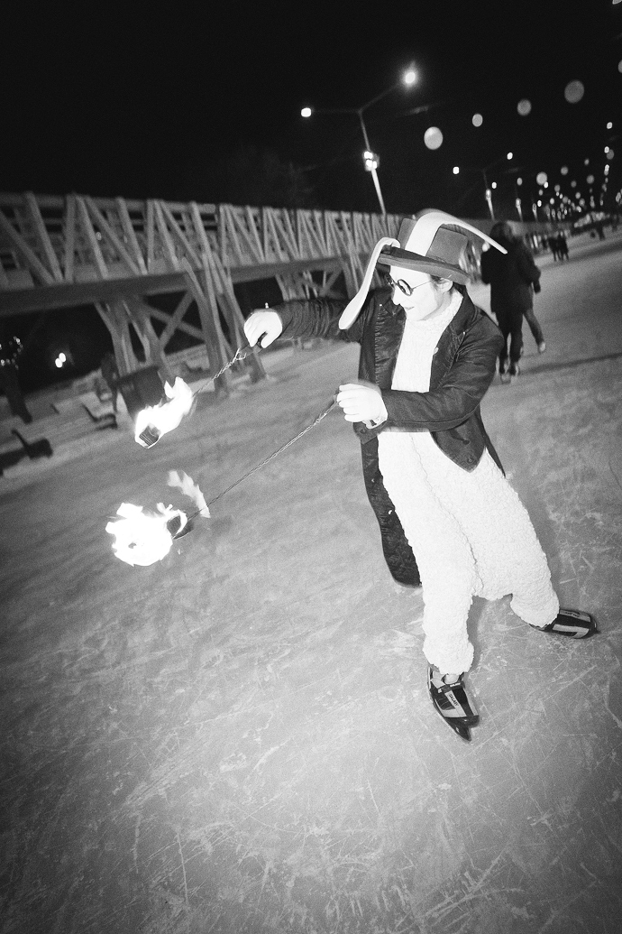 Закрытие катка в парке Горького (фото 11)