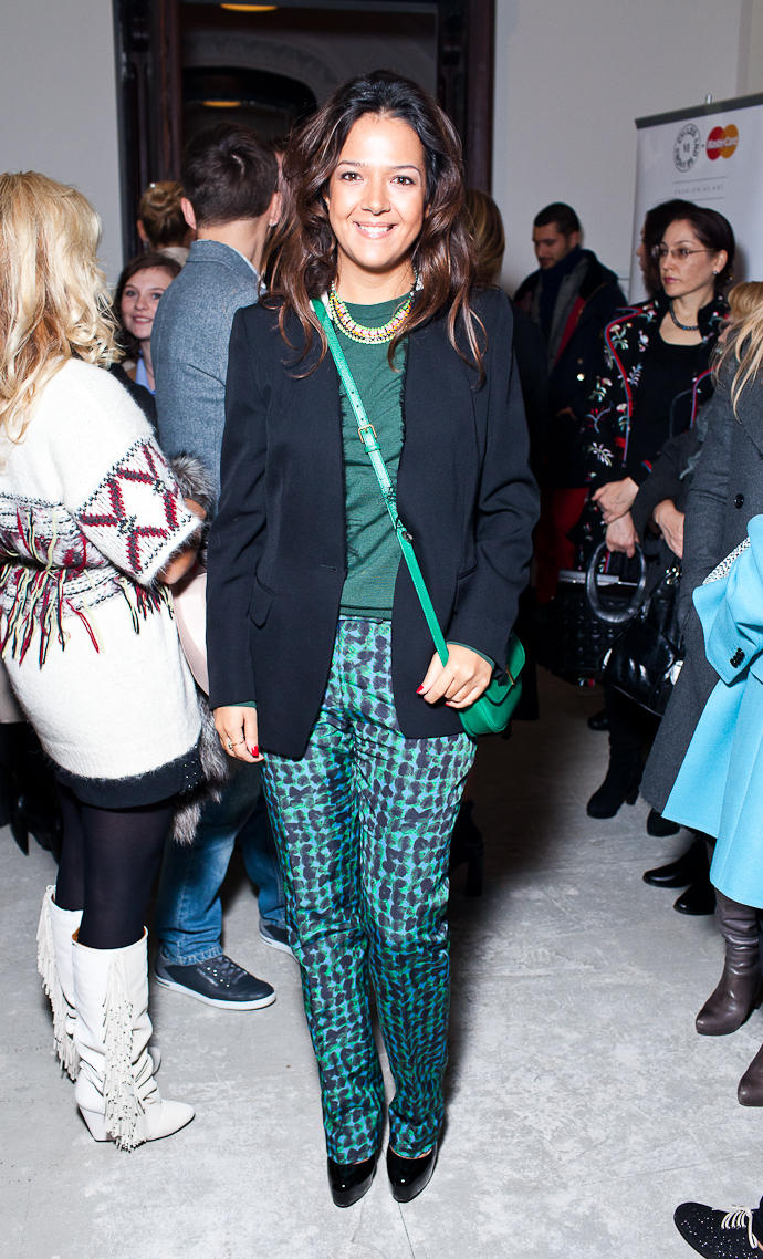 Vika Gazinskaya весна-лето 2012. Показ и гости (фото 29)