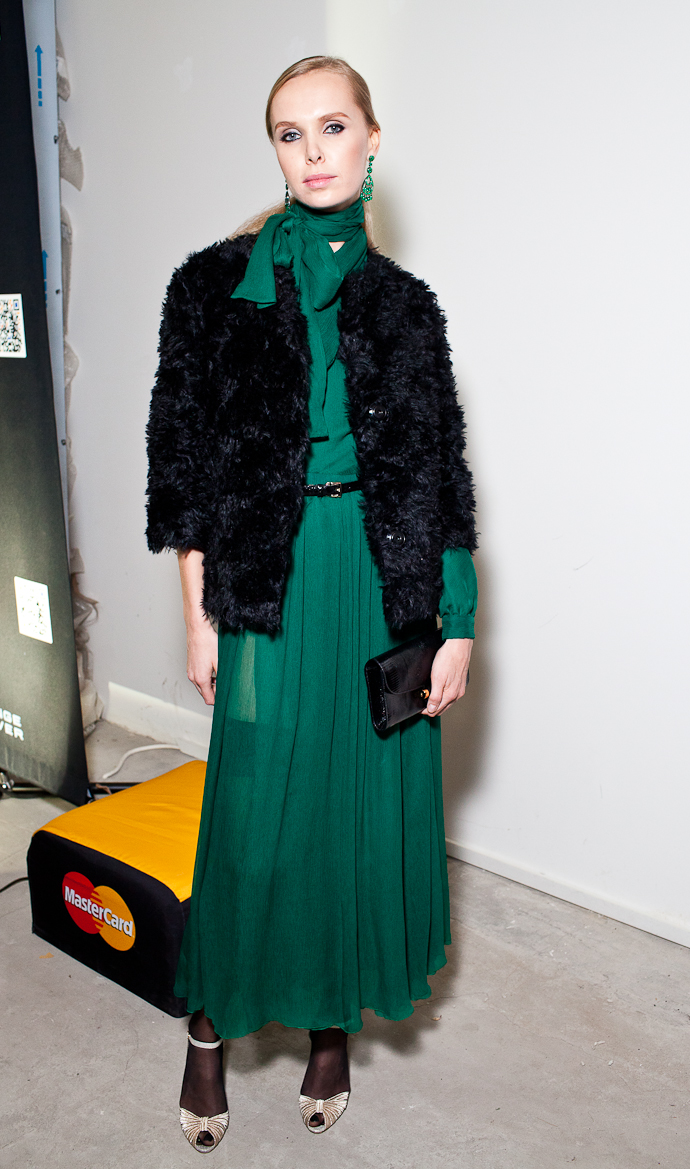 Vika Gazinskaya весна-лето 2012. Показ и гости (фото 10)