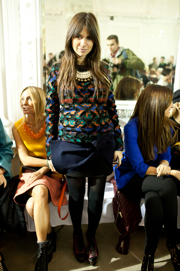 Vika Gazinskaya весна-лето 2012. Показ и гости (фото 31)