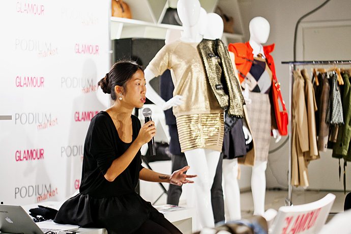 Модный практикум Glamour в Podium Market (фото 3)