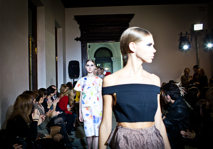 Vika Gazinskaya весна-лето 2012. Показ и гости (фото 3)