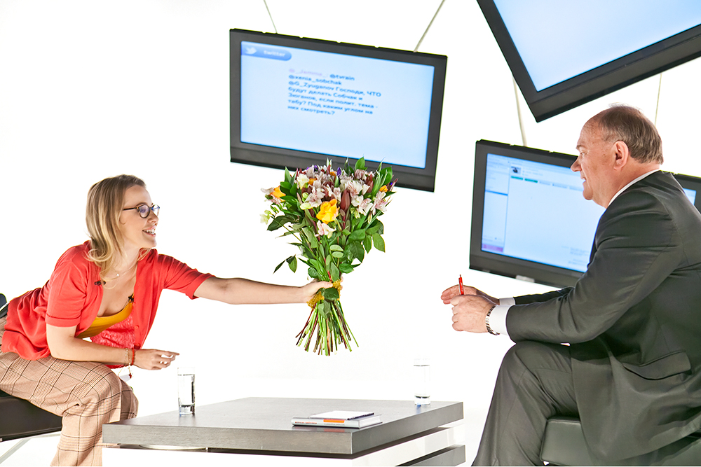 "Собчак живьем": впервые в эфире (фото 4)