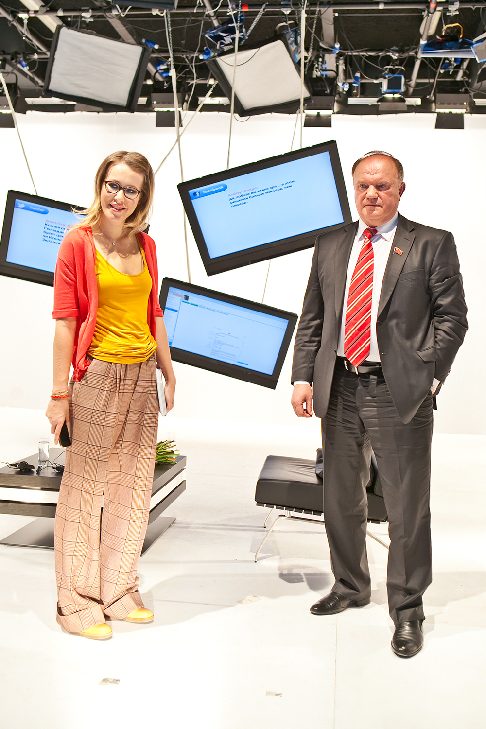 "Собчак живьем": впервые в эфире (фото 7)