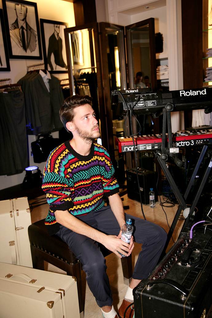 Концерт Pompeya в честь открытия Banana Republic (фото 8)