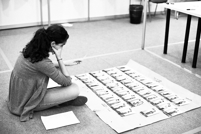 Показ Alena Akhmadullina весна-лето 2013: backstage (фото 16)