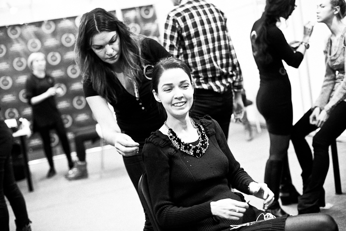 Показ Alena Akhmadullina весна-лето 2013: backstage (фото 18)