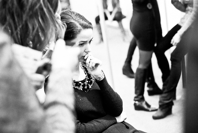 Показ Alena Akhmadullina весна-лето 2013: backstage (фото 21)