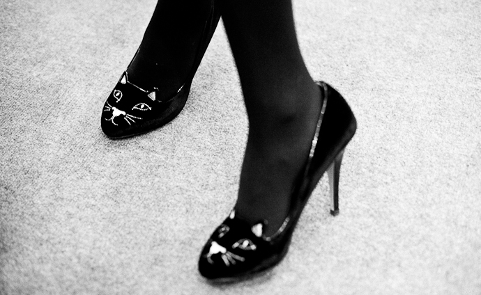 Показ Alena Akhmadullina весна-лето 2013: backstage (фото 22)