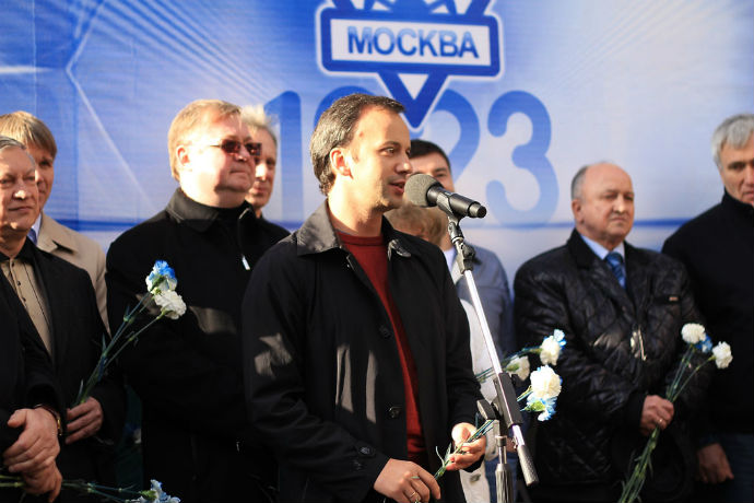 Открытие памятной доски в честь Льва Яшина (фото 5)