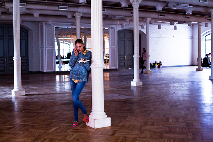 LUBLU Kira Plastinina весна-лето 2013: backstage (фото 18)