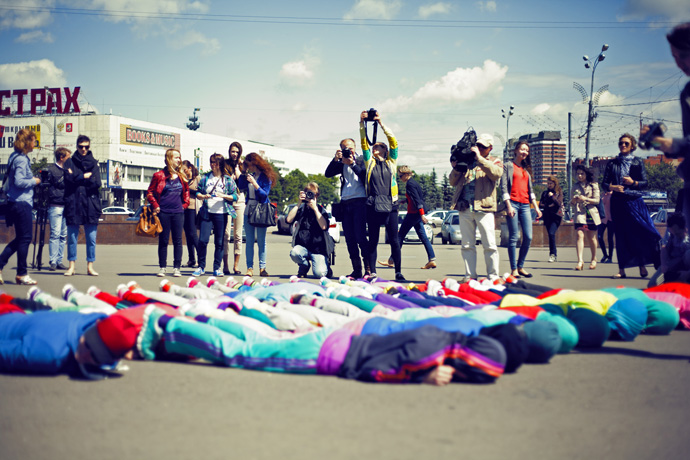Хореографический перфоманс ЦСК "Гараж" (фото 2)