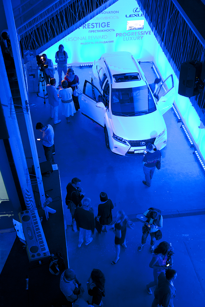Открытие выставки Lexus Hybrid Art 2012 (фото 15)