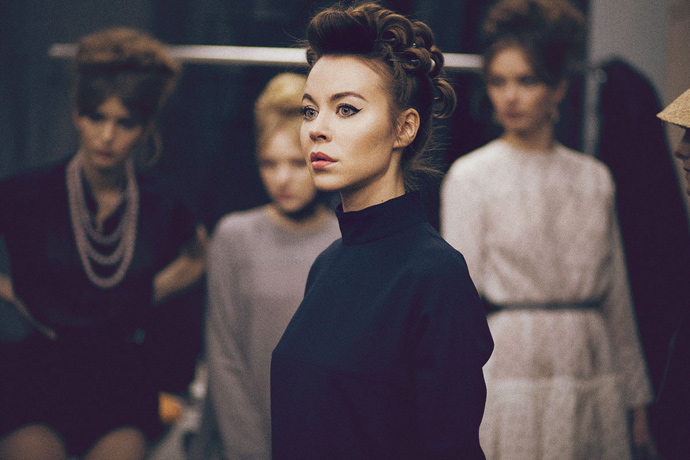 Ulyana Sergeenko весна-лето 2012. Backstage (фото 5)