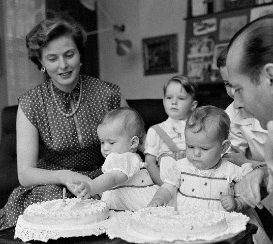 Папины дочки: Изабелла и Роберто Росселлини (фото 1)