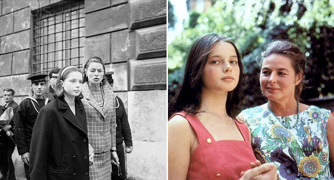 Папины дочки: Изабелла и Роберто Росселлини (фото 8)