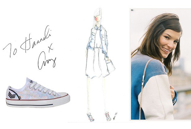 Именные кеды Converse by Tibi (фото 7)