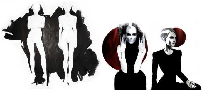 Мода в иллюстрациях. Часть 1 (фото 11)