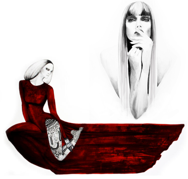 Мода в иллюстрациях. Часть 1 (фото 10)