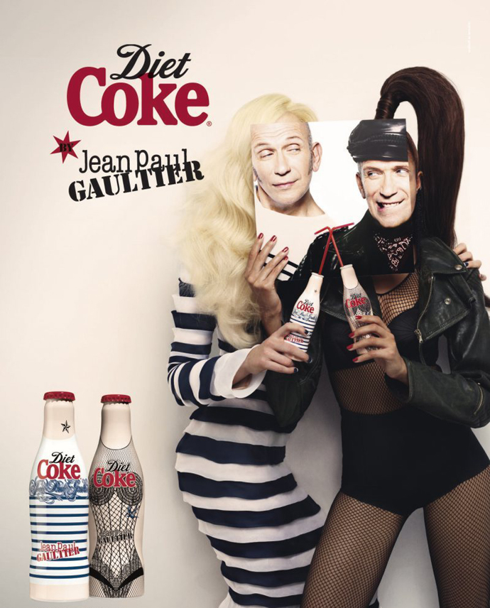Жан-Поль Готье в рекламе диетической колы (фото 1)