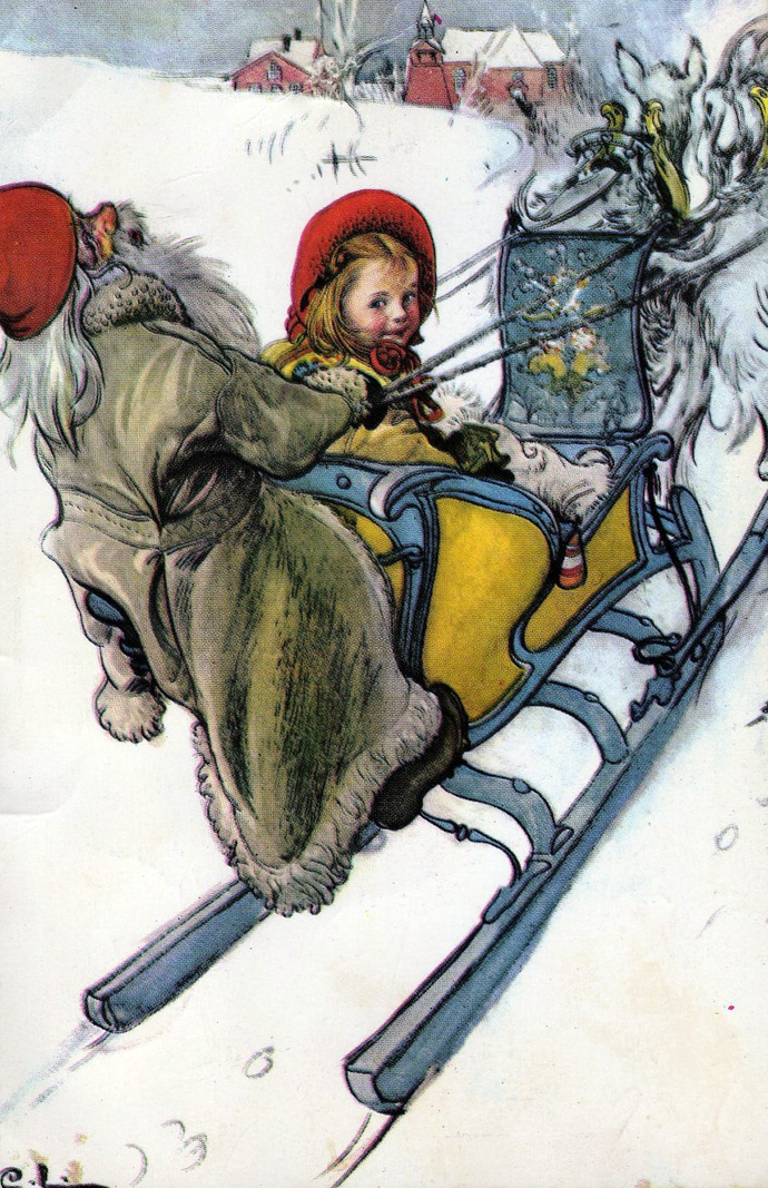 Новый год и Рождество в живописи (фото 19)