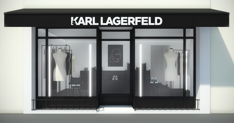Карл Лагерфельд открывает pop-up store