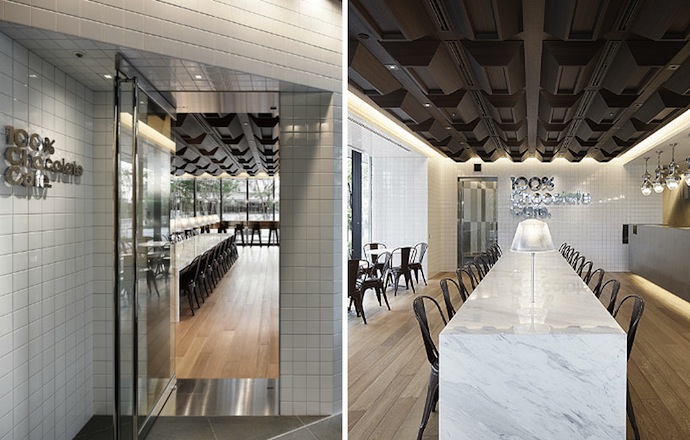 "100% шоколадное кафе" в Токио (фото 5)