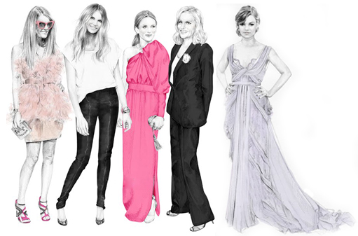 Мода в иллюстрациях. Часть 1 (фото 13)