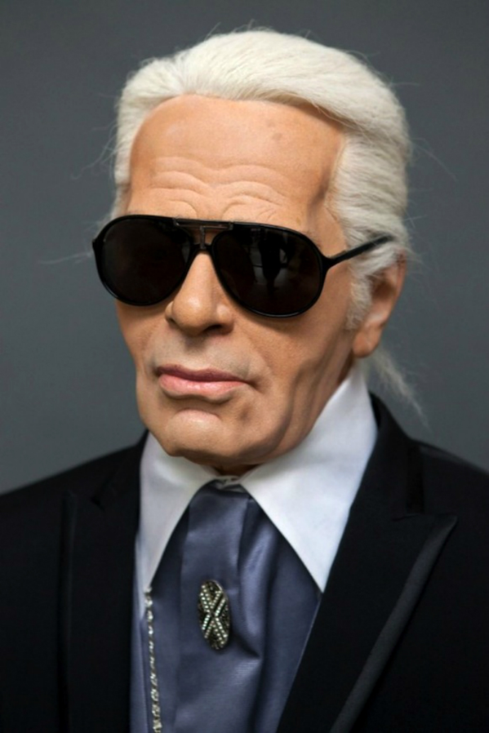 Восковая копия Карла Лагерфельда (фото 1)