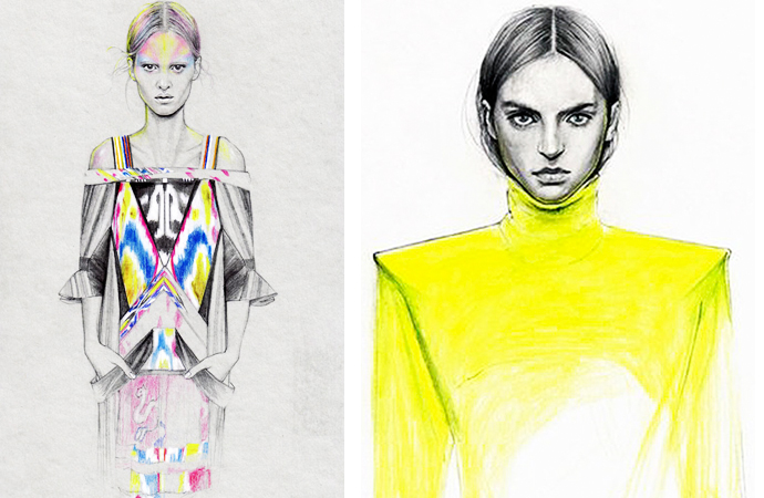 Мода в иллюстрациях. Часть 2 (фото 13)