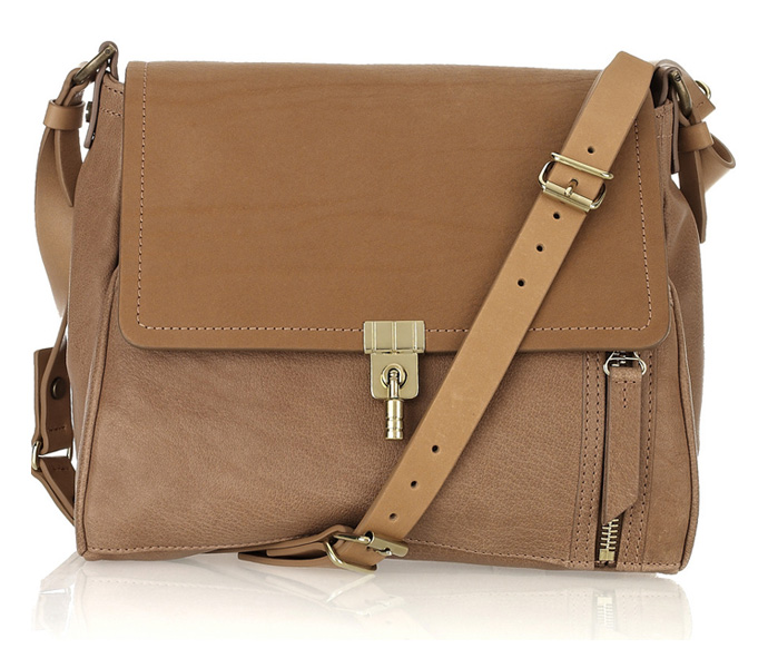 Бежевые сумки на длинном ремешке (фото 16)