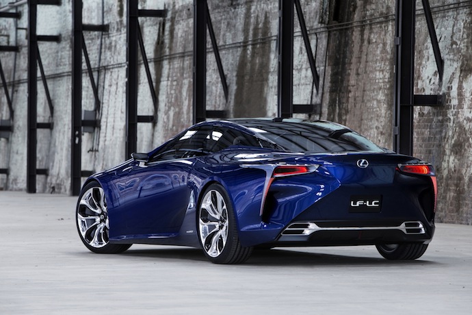 Рестайлинговая версия Lexus LF-LC (фото 1)