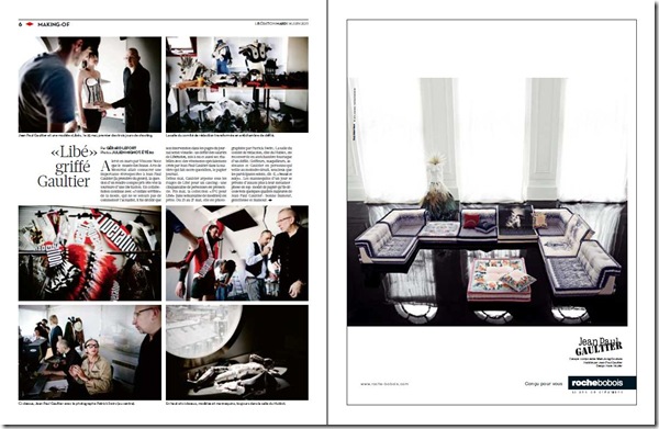 Жан Поль Готье на обложке Liberation (фото 3)