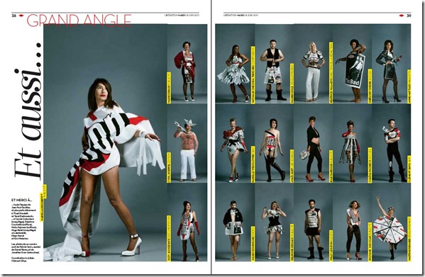 Жан Поль Готье на обложке Liberation (фото 5)