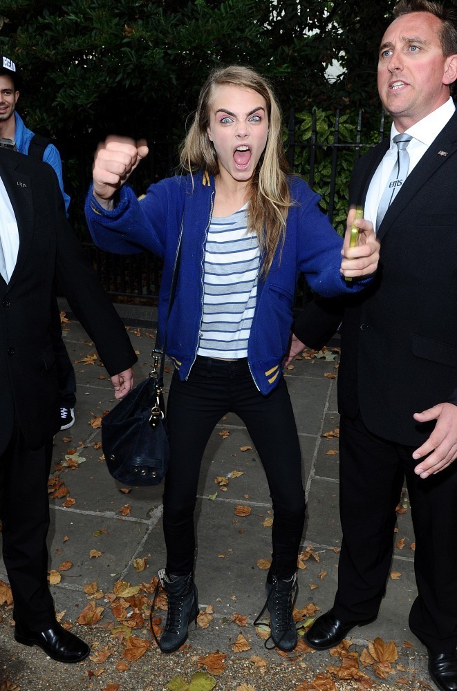 Гости лондонской недели моды. Часть 2 (фото 25)