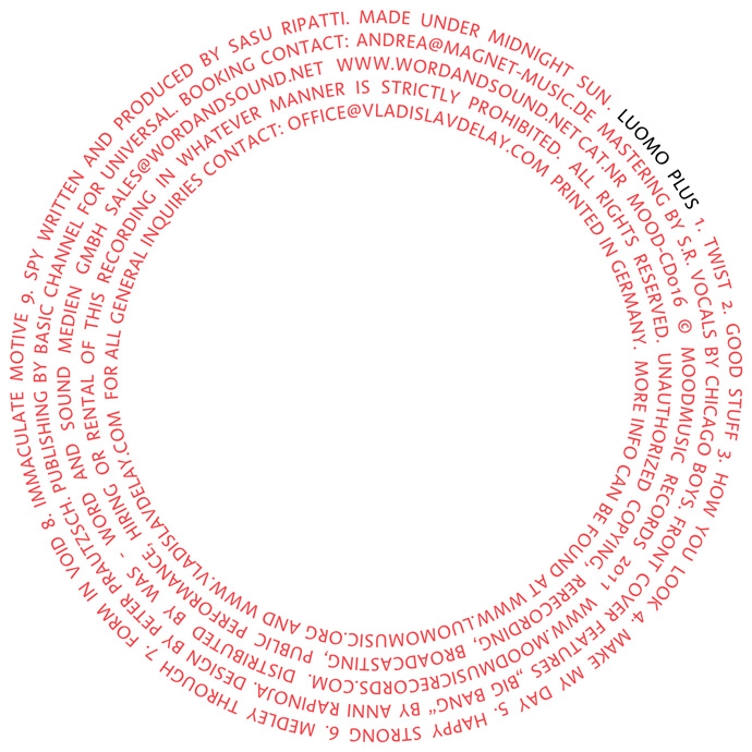 Новый альбом Luomo Plus (фото 2)