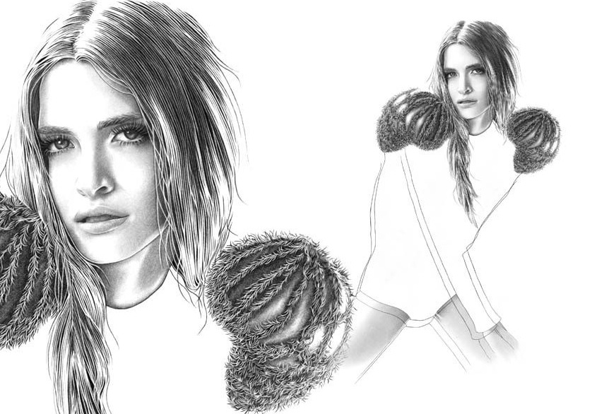 Мода в иллюстрациях. Часть 2 (фото 8)